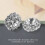 Crystal Rhinestone Button Flat back Decoration DIY 15mm 10 Pcs Clear 2