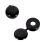 screw cap cup washer hinged cover black ( pack of 50 ) 1