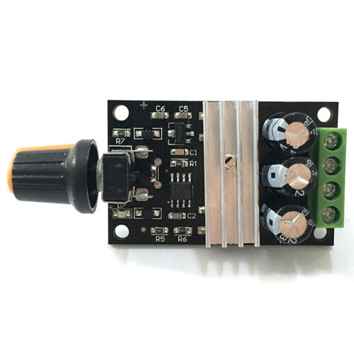 6V 12V 24V 28VDC 3A 80W PWM Motor Speed Controller Regulator Adjustable Variable Speed Control With Potentiometer