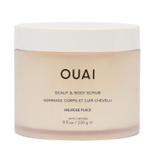 OUAI Scalp & Body Scrub - Foaming Coconut Oil Sugar Scrub and Gentle Scalp Exfoliator Cleanses, Removes Buildup, and Moisturizes Dry Skin - Paraben, P