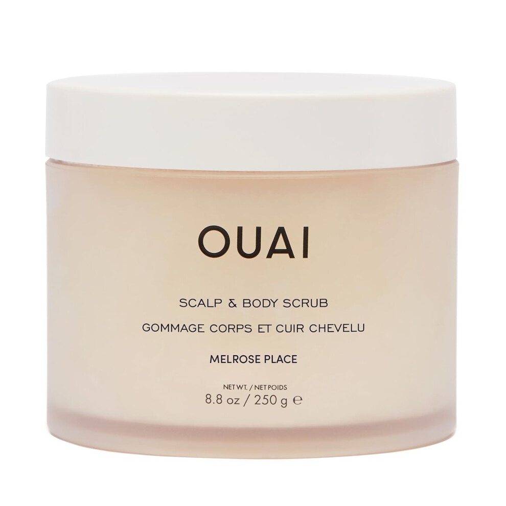 Ouai Scalp & Body Scrub - Foaming Coconut Oil Sugar Scrub And Gentle Scalp Exfoliator Cleanses, Removes Buildup, And Moisturizes Dry Skin - Paraben, P