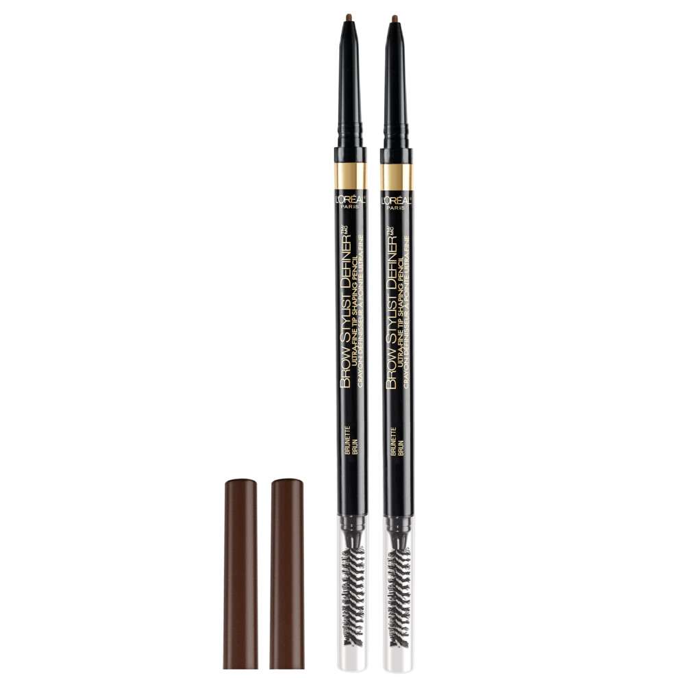 Loreal Paris L'oreal Paris Makeup Brow Stylist Definer Waterproof Eyebrow Pencil, Ultra-Fine Mechanical Pencil, Draws Tiny Brow Hairs And Fills In Sparse Areas And