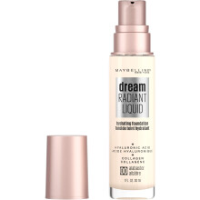 Maybelline New York Dream Radiant Liquid Mitteldeckung Hydratierende Makeup, Leichte Foundation, Alabaster, 1 Fl Oz