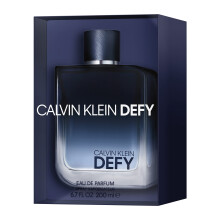 Calvin Klein Defy Eau de Toilette - Woody Men's Cologne - With Notes of Bergamot, Lavender, Vetiver Oil, & Amber Musk - Luxury Perfumes for Men - Long