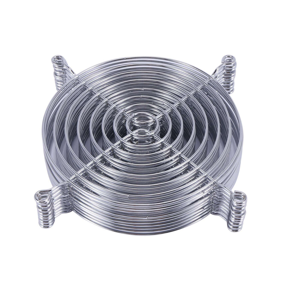 10 Stücke Computer Pc Lüftergitter Abdeckung Metall Lüfter Abdeckung -120Mm