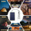 Solar Panel Powered Led Bulb Light Portable Outdoor Camping Tent  Lamp 15W 5