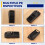 Handheld Radio Silicone Cover Protect Case For  Uv-82 Black 7