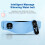 18-Mode Heating Belt with 3/6/18 Intensity Levels, Remote Control – Compatible with Lazy Remote 5