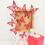 Valentine's Day Red Bowknot Butterfly Stickers 3D Double 6