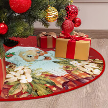 PRETXORVE Christmas Tree Decorations, Skirt & Ornaments – Compatible with All Trees