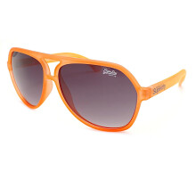 Superdry Polar-X Polarized Sunglasses Rubberised Orange w/ Gradient Lenses 150P