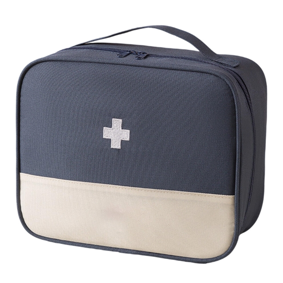 Red Empty First Aid Bag Â Compact Trauma Organizer For First Responders, Car, Travel, Home, Office & Outdoor Use
