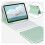 Étui clavier rétro rétro avec souris pour iPad 10.2 4