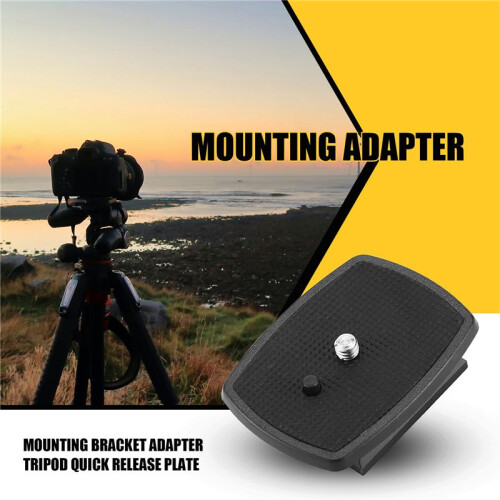 Mounting Bracket Adapter Tripod Quick Release Plate 1
