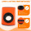 Machine Lathe Part 20Mm Bore Digital Position Indicator Orange 6