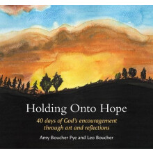 Holding Onto Hope by Amy Boucher Pye Hardcover Book