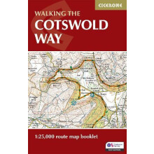 The Cotswold Way Map Booklet Paperback Book
