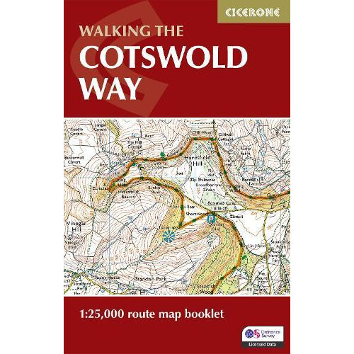 The Cotswold Way Map Booklet Paperback Book