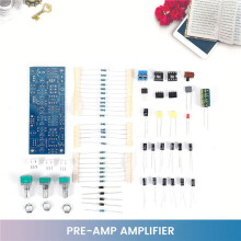2.1 Channel Subwoofer Preamp Board Low Pass Filter Pre-Amp Amplifier Board Ne5532 Low Pass Filter Bass Preamplifier