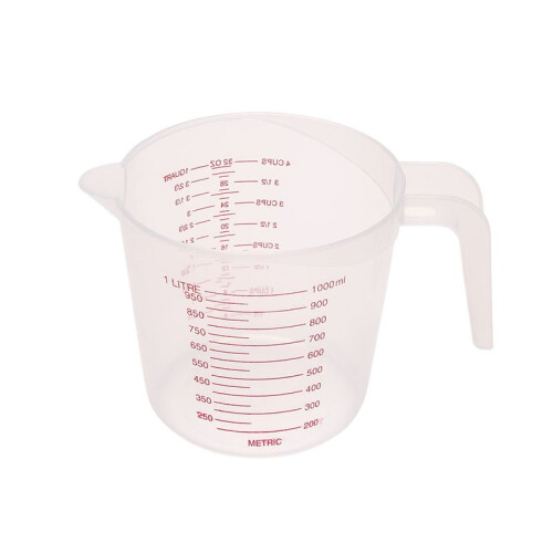 1000Ml Measuring Cup Baking Tool Kitchen Tool High Quality Plastic Measuring Cup Tool Cup with Scale