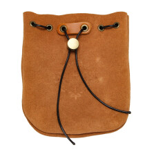 Bolso de Cuero Barato Al Aire Libre Monedero Monedero Bolsa de CordóN Bolsas de Embalaje de JoyeríA de Calabaza