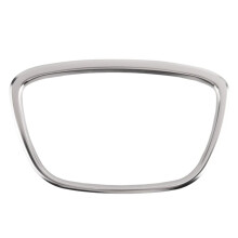 Decorazione Del Cappuccio Della Copertura Del Rivestimento 'Autoadesivo Cromata Del Volante 'Automobile per  A3 / A4L / A5 / A6L / A8L /