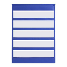 Desktop Pocket Chart Double-Sided and Self-Standing  Pocket Chart Stand for Individual or Small Group (43X 33cm)