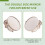 Bath Mirror Cosmetic Mirror 1X/3X Magnification Suction Cup Adjustable Makeup Mirror Double-Sided Bathroom Mirror 2