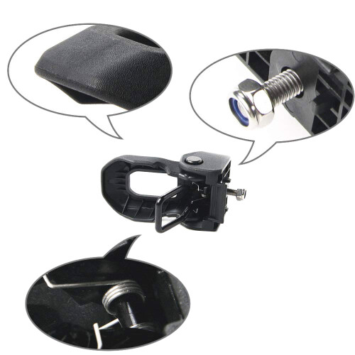 pour   JK JL 2007-2019 Capot Verrou Capot Capot Capot Modification Accessoires