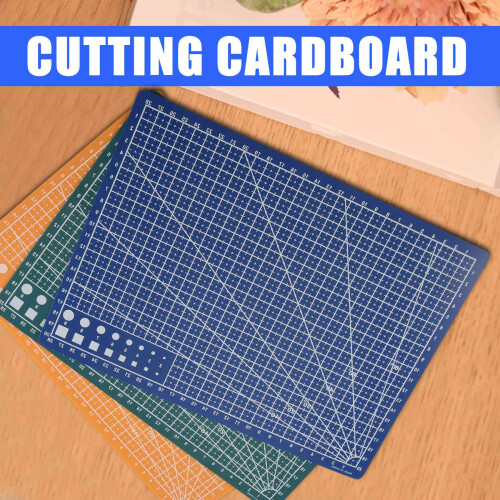 3Pcs A4 Cutting Mat Pad Patchwork Cut Pad Patchwork Tools Diy Tool Cutting Board Double-Sided Self Healing Cutting Pad 1