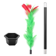 Magic Stick To Flower Easy Magic Trick Toys Prop Giocattoli Divertenti per Adulti Bambini Trucchi Magici Accessori