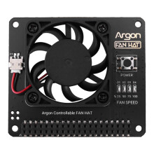 Argon Fan HOED voor Raspberry Pi 4/3 Koelventilator met Software Instelbare Snelheid/40Mm Grote Ventilator voor Raspberry Pi