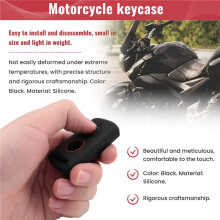 Black Motor Remote Key Fob Case for NVX155 XMAX XMAX300 QBIX AEROX JAUNS 2018 2019