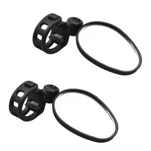 RéTroviseurs de VéLo Miroir de Montage D'ExtréMité de Guidon Rotatif RéGlable Installation Facile pour VéLo de Route VéLo Tout TéRrain