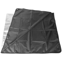 Housse de Batterie - Tissu Oxford 420D ImperméAble Noir de Qualité SupéRieure avec RevêTement Argenté - Anti-Rayons UV ProtèGe Du Soleil
