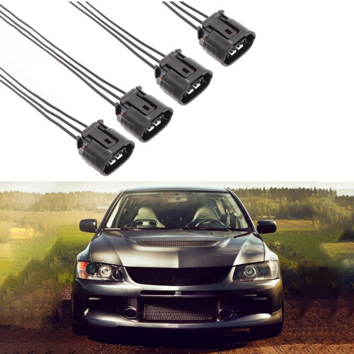 4Pcs Ignition Coil Connectors Harness Fit for  Outlander 3.0L Lancer 2.0L 2.4L 1
