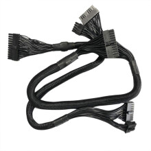 18 P + 10 PIN Till 24 PIN Moderkortskabel Byte för EVGA Supernova 650 750 1000 G2 G3
