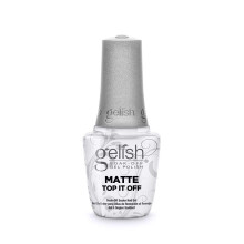 Gelish Matte Top It Off Sealer Gel Top Coat LED Gel Polish, Matte Top Coat, 0.5 oz.