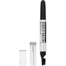 Maybelline TattooStudio Brow Lift Stick Makeup mit Tönungswachs, Dunkelbraun, 1 Stück