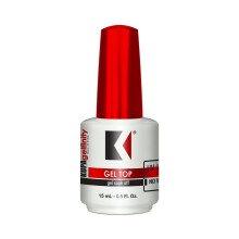 KUPA GelFinity - Soak Off Gel - Top Coat Glänzende Oberfläche (No-Wipe) 0.5 Fl Oz