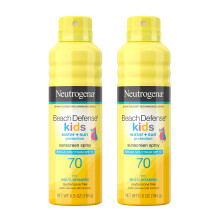 Neutrogena Beach Defense Kinder Sonnenspray, wasserfest, SPF 70, UVA/UVB Schutz