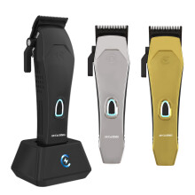 Caliber .50 Cal BMG Clipper - Professional Cordless Magnetic Motor Clippers - Quiet Operation Trimmer - Rechargeable Powerful Battery - Easy Zero Gap