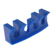 1 PeçA MáQuina-Ferramenta de AmarraçãO de Badminton Adaptador de Espalhador de Carga de Raquete AcessóRio Protetor Universal, Azul