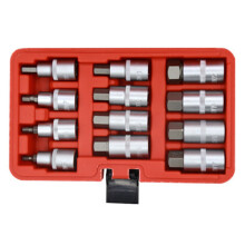 12 Stuks 1/2 Inch Drive Impact Hex Bit Socket Set H5 H6 H7 H8 H10 H12 H14 H16 H17 H18 H19 H22 Inbussleutel Sockets Set Hand