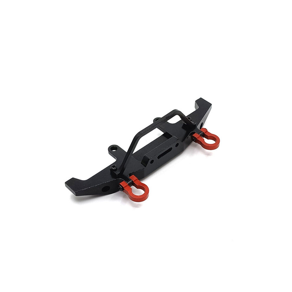 Metal Front Bumper For Wpl C14 C24 C24-1 1/16 Rc Car 4X4 Truck & Crawler Upgrade Parts Accessories, Black 6031973649969