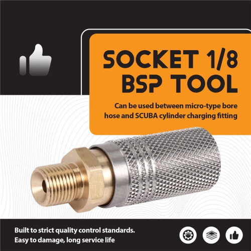 Metal Extended PCP Air Charging Quick Release Adapter Socket 1/8 BSP Tool Accessories 2