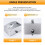 Automatic Electric Urinal Flush Valve Sensor&Manual 2 Function Exposed Wall Mount DC6V Urine Flushing 3