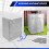 Washing Machine Cover,Washer/Dryer Cover for Front-Loading Machine Waterproof Dust-Proof 6