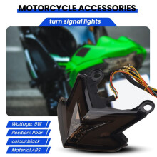 Motorcycle Tail Light Led Turn Signal Lights Rear Brake Stop Cafe Racer Lamp Tail Light For  Z800 2013 2014 2015 2016