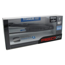 Kiss Products Röd Pro Titanium Plattång, 1 Tum, 1 Pound